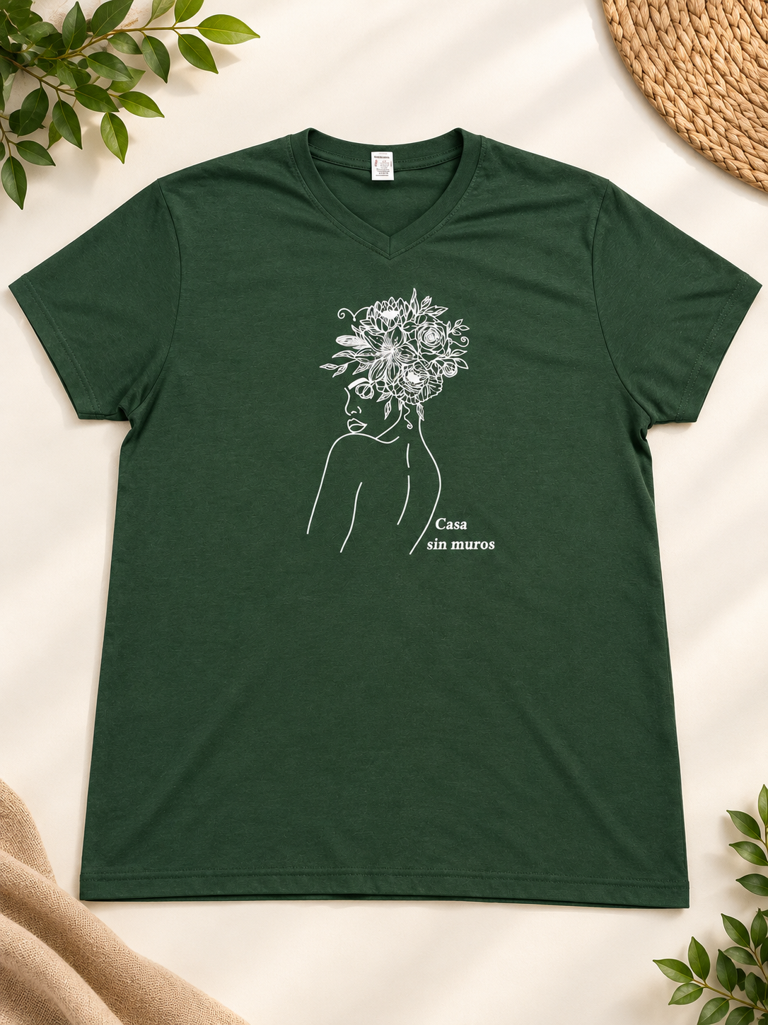 Camiseta “Casa sin muros” 🌿