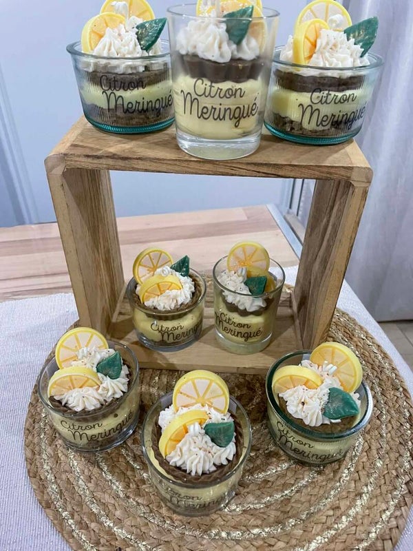 Bougie gourmande CITRON MERINGUE