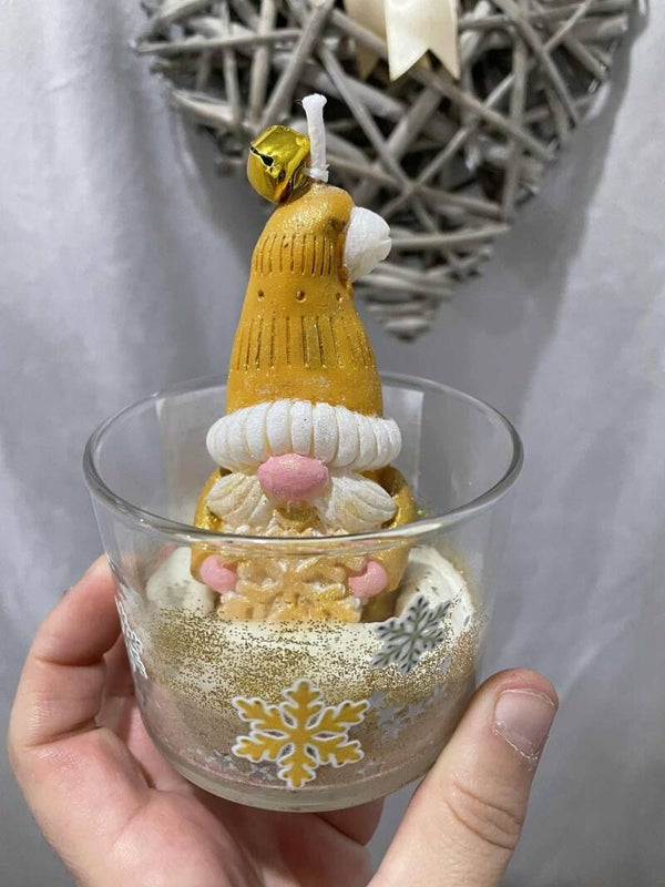 Bougie de Noel - P'tit Gnome