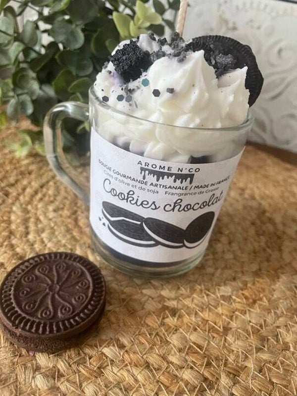 Bougie gourmande COOKIES CHOCOLAT
