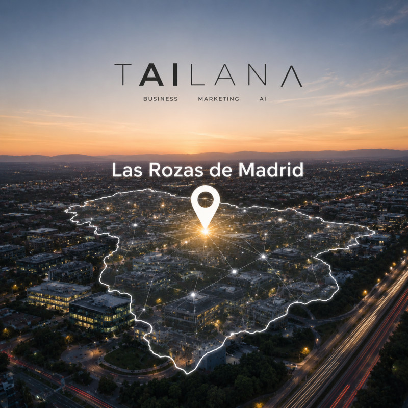 Tailana, marketing digitial, Inteligencia Artificial para pymes en Las Rozas de Madrid