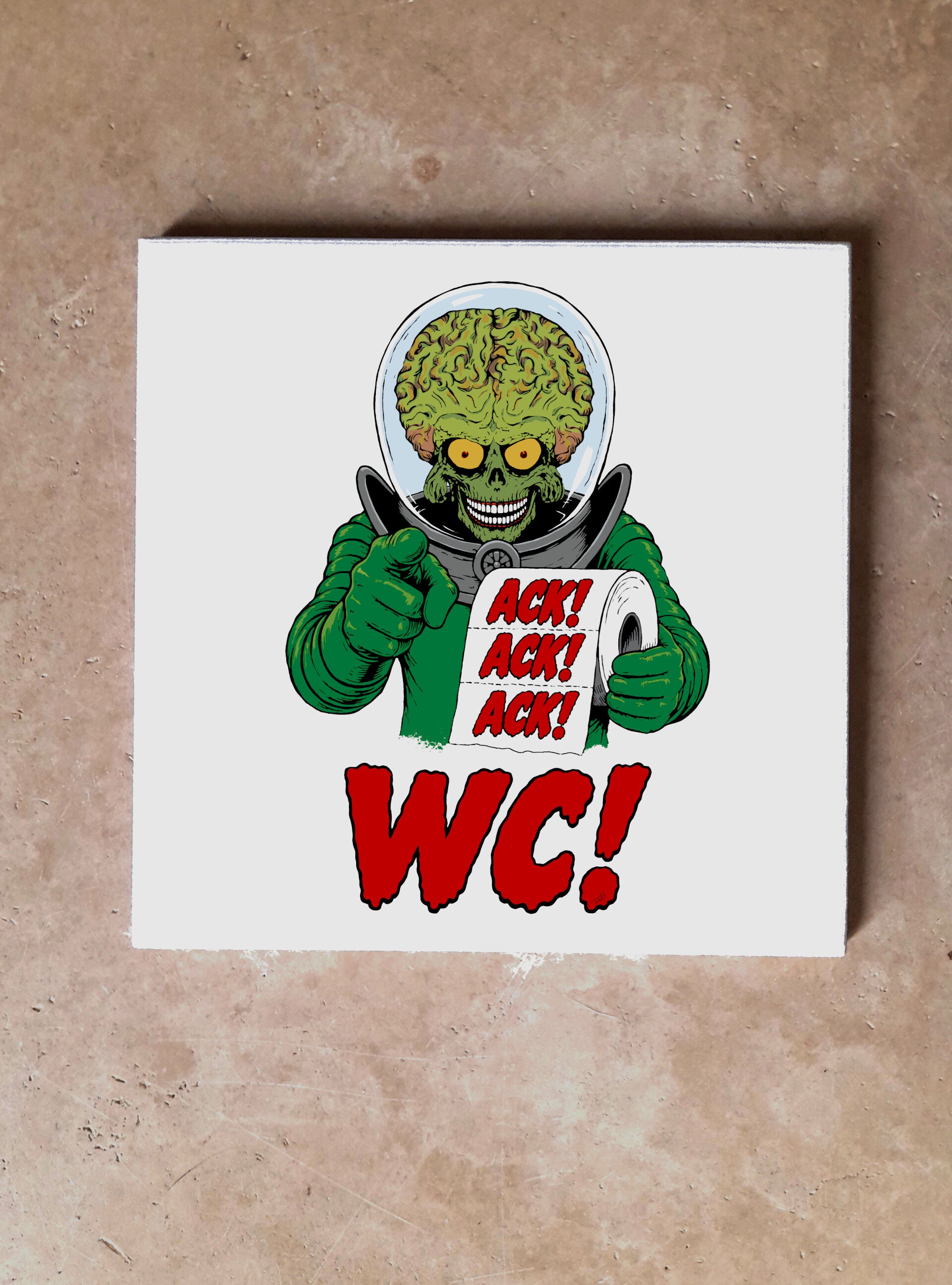Mars Attacks! WC 3 Carré