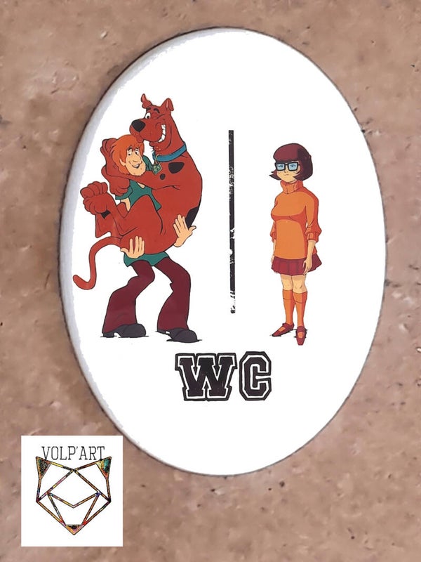 Scooby Doo WC Ovale