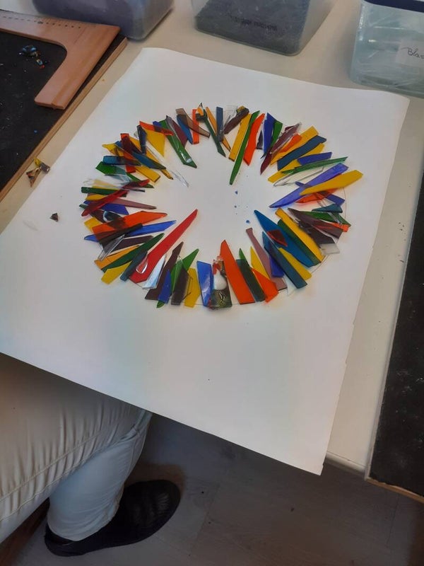 Workshop glasfusing op zaterdagochtend 28 november van 9:00 - 12:30 uur.
