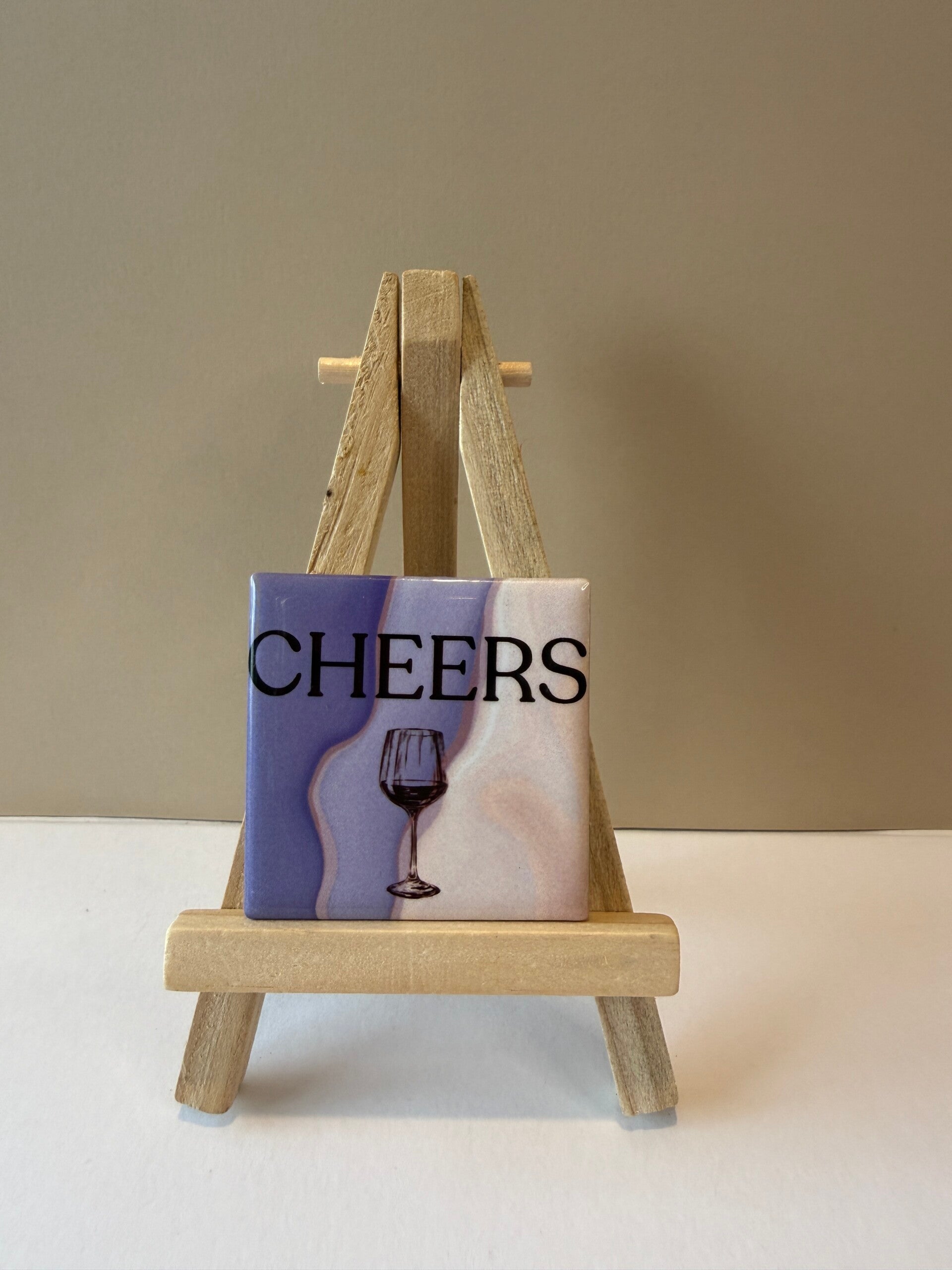 Mini tegeltje cheers