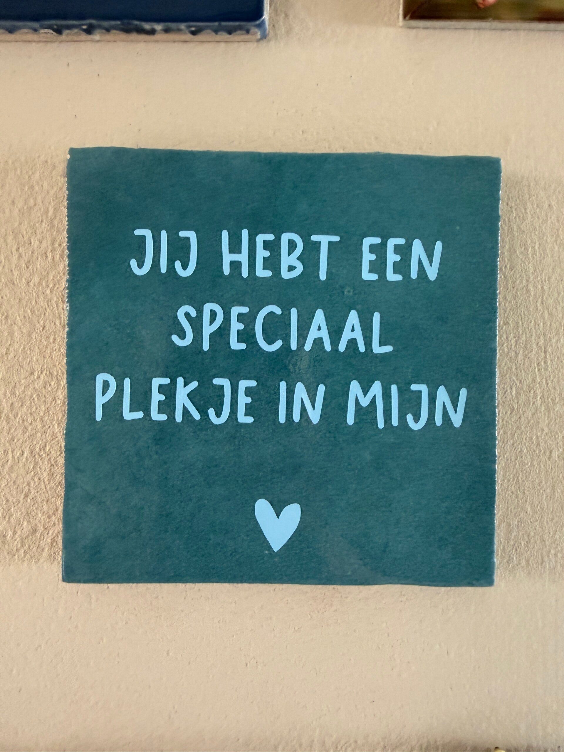 Jij hebt een speciaal plekje..