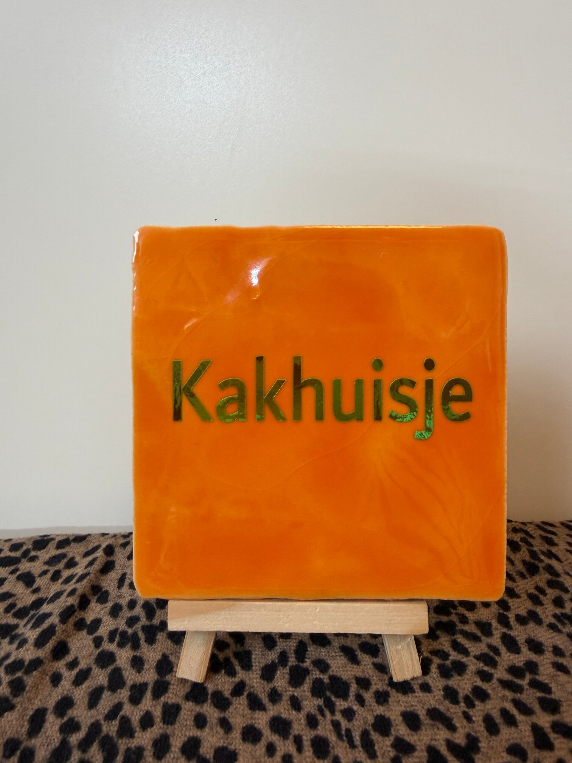 Kakhuisje tegeltje 10 x 10