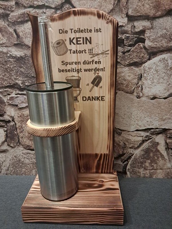 Toilettenbürstenhalter Aufsteller