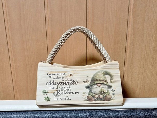 Holz Handtasche