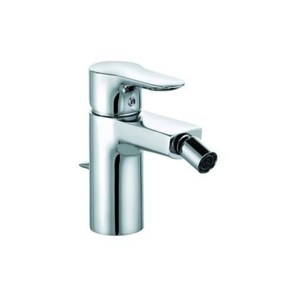 Kludi Objekta bidetmengkraan chroom, voor 1-gatsmontage, met wastegarnituur