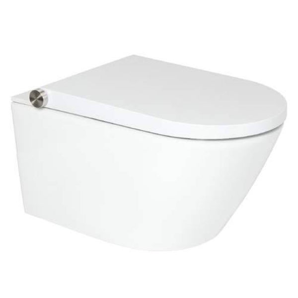 Rapotec RapoWash Basic DWC-001 Rimless douche-wc met closetzitting wit