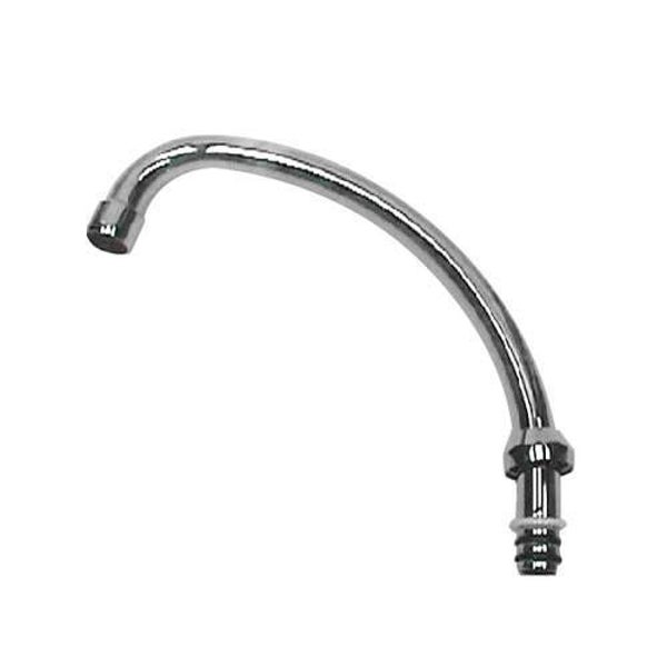 Venlo uitloop 3/4" 200mm chroom