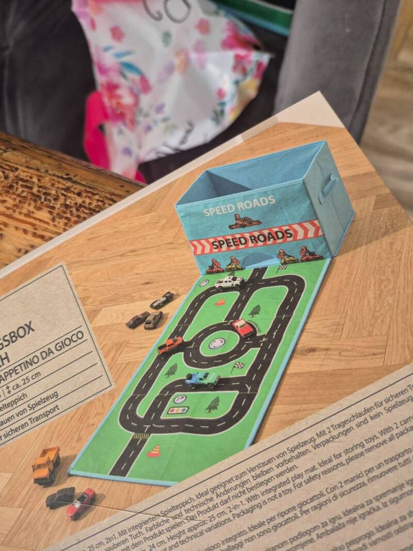 Spielteppich mit Aufbewahrungsbox