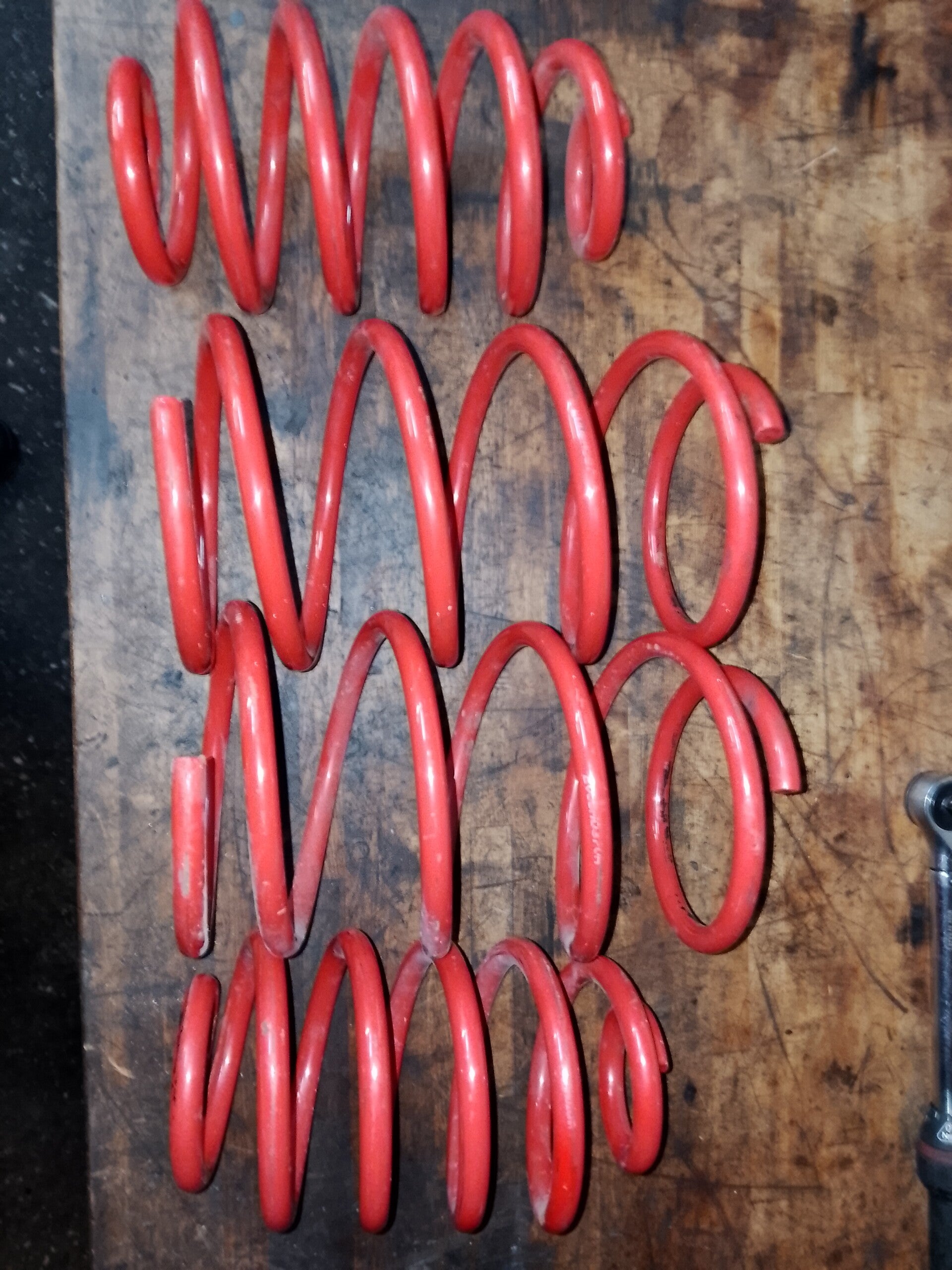 BMW / e36 TA Technix gebrauchte Tieferlegungsfedern