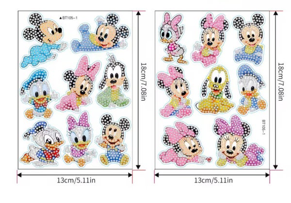 Baby mickey en minnie