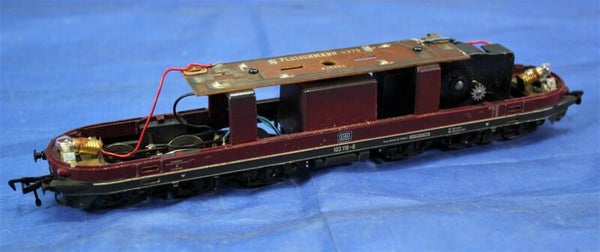 Fleischmann H0 4375 Onderstel van de elektrische locomotief BR 103 DB.