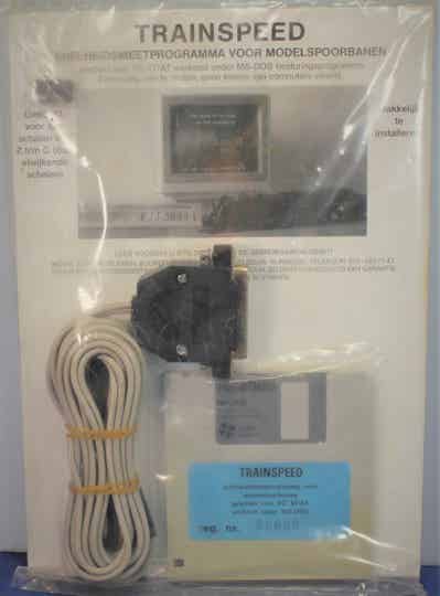 Trainspeed, het snelheid meet programma voor modelspoorbanen.