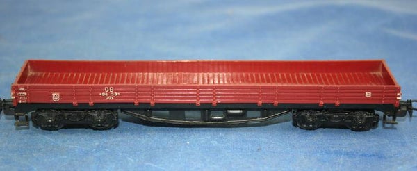 Märklin H0 4514.4 Vier-assige lage boord wagen OOt van de DB.