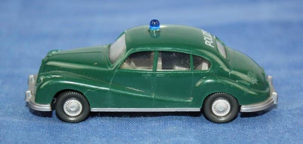 Wiking H0 196/1 BMW 501 ‘Polizei’, kiefergrün.
