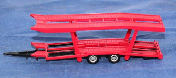 Herpa H0 080 23/ 24 Aanhanger voor auto transport.