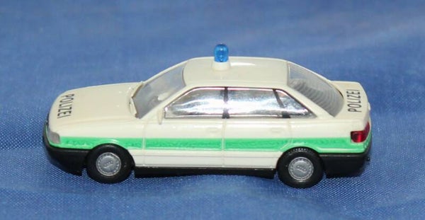 Rietze H0 Audi 80 Polizei.