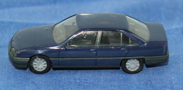 Herpa H0 Opel Omega GLS, blauw.