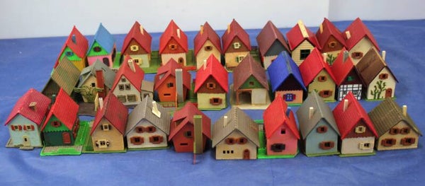 Scenery N (1:160) Dertig huisjes.