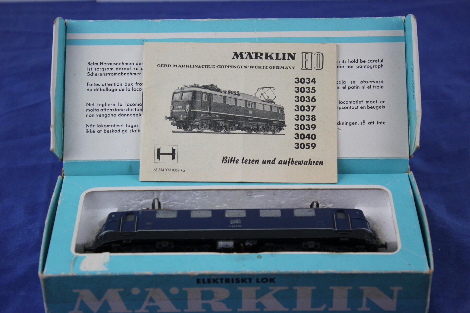 Märklin H0 3034 Elektrische locomotief BR E 41 van de DB.