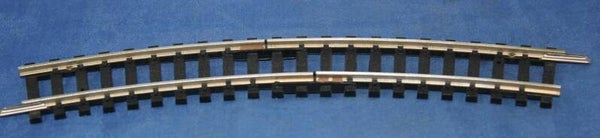 Trix H0 4286 instelbare scheidingsrail gebogen.