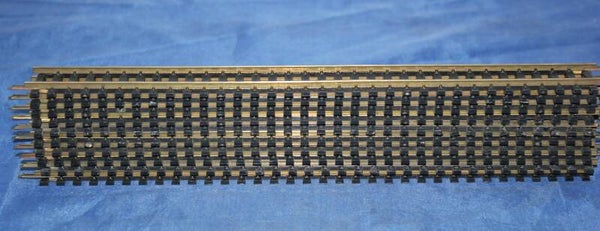 Jouef H0 475 Tien rechte rails 247 mm messing.