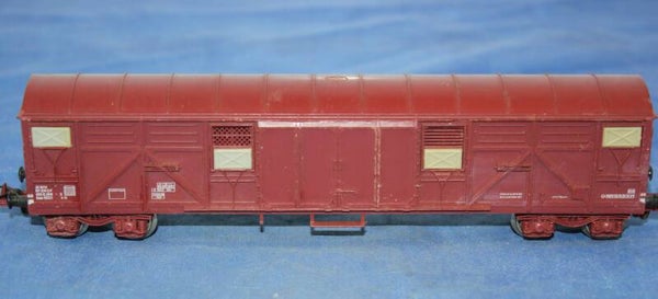 Jouef H0 6531 Vier assige gesloten goederenwagen SNCF Gas.