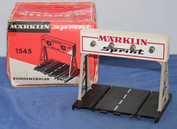 Marklin Sprint 1545 Rondenteller van metaal.