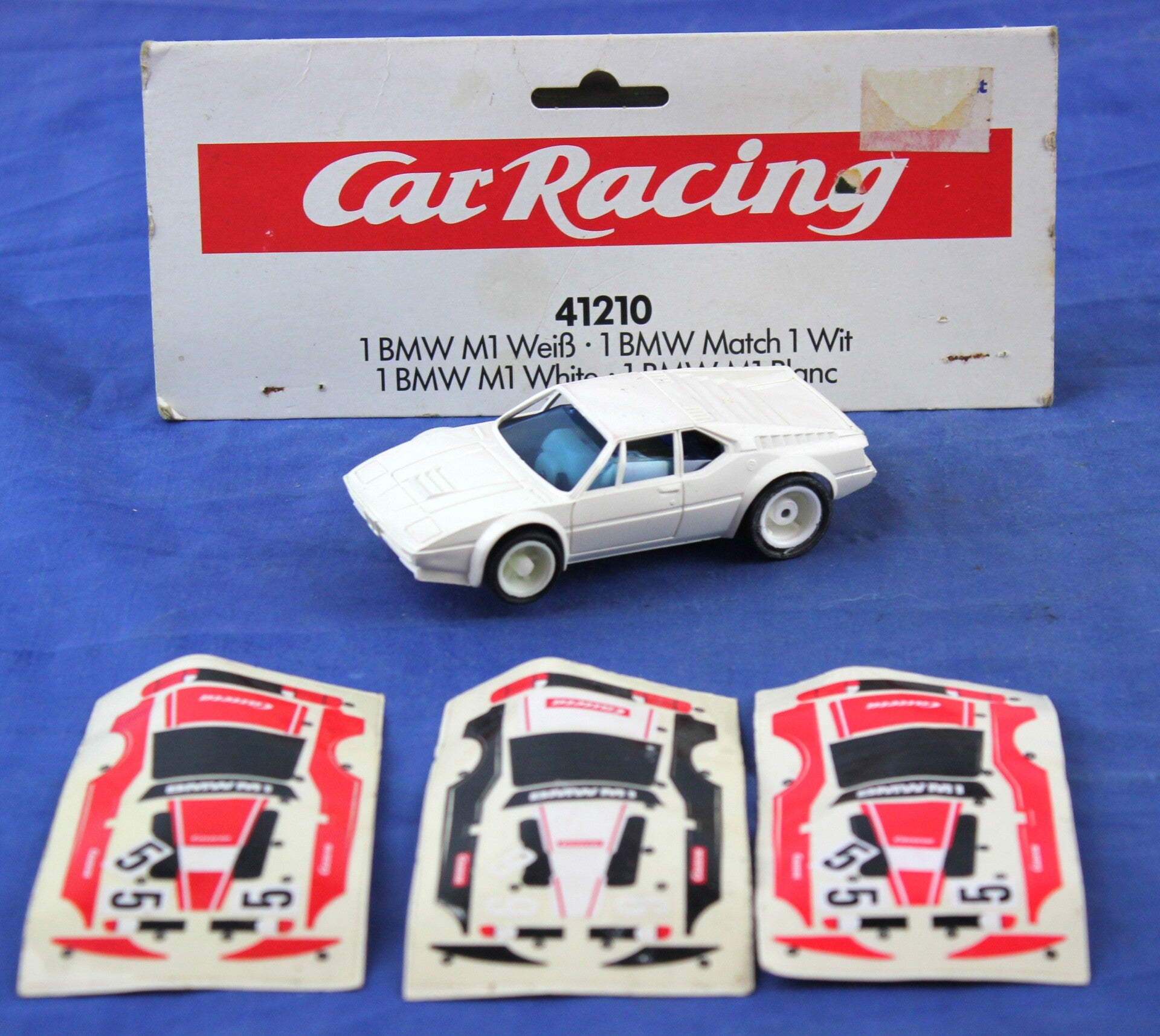Carrera Car Racing 41210 BMW M1 wit.
