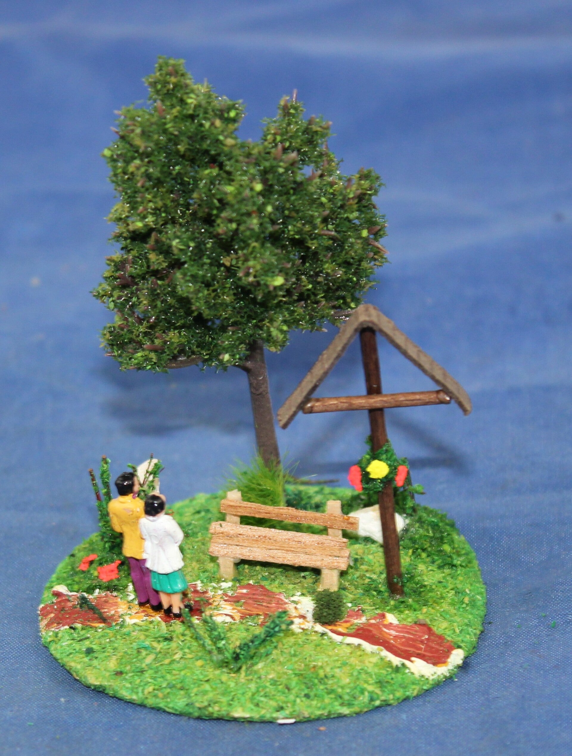 Scenery H0 mini diorama ‘langs het pad 2’.