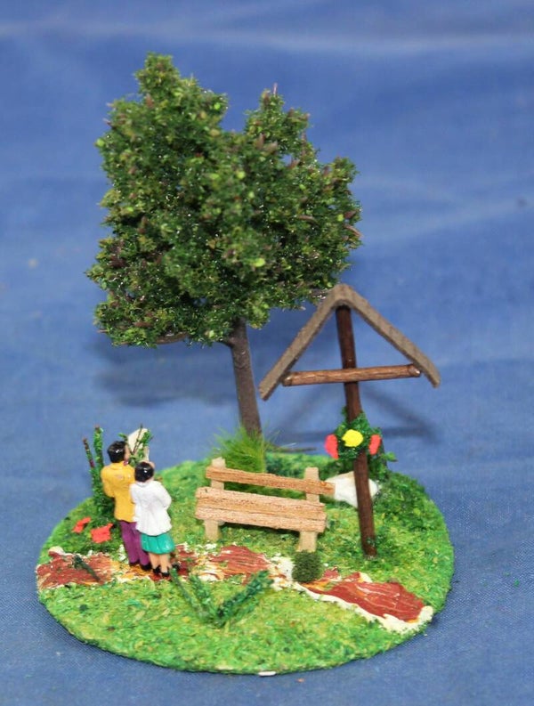 Scenery H0 mini diorama ‘langs het pad 2’.