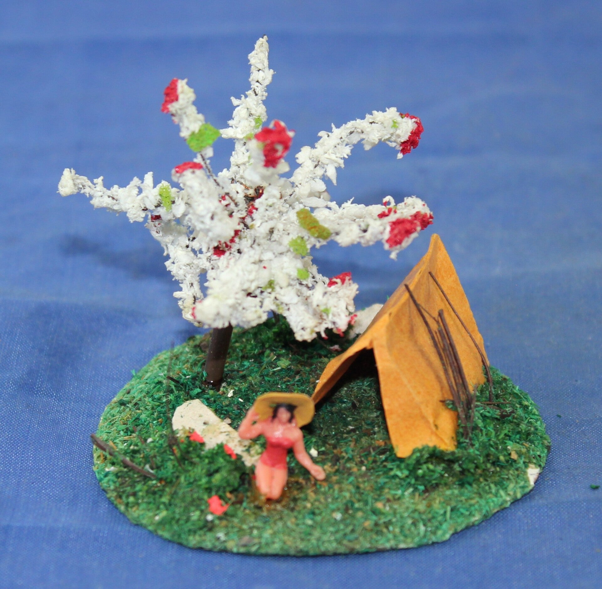 Scenery H0 mini diorama ‘vakantie’.