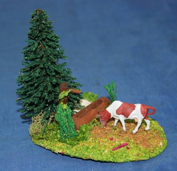 Scenery H0 mini diorama ‘drinkplaats’.