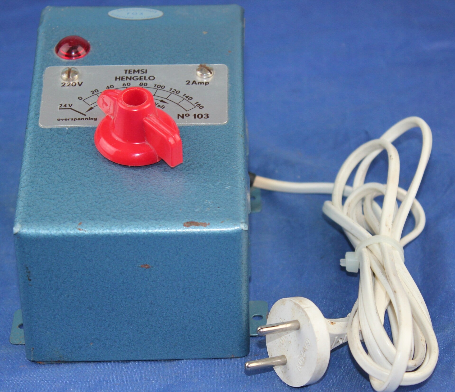 Temsi No 103 regelbare AC transformator 2A (voor Märklin)