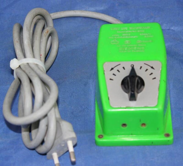 Siemens regelbare DC transformator 0.35A.