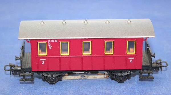 Märklin H0 4107 Personenwagen 2e kl. met interieur verlichting.