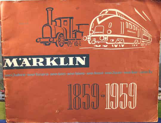 Marklin H0 Jubileum catalogus 1959 E o.p.