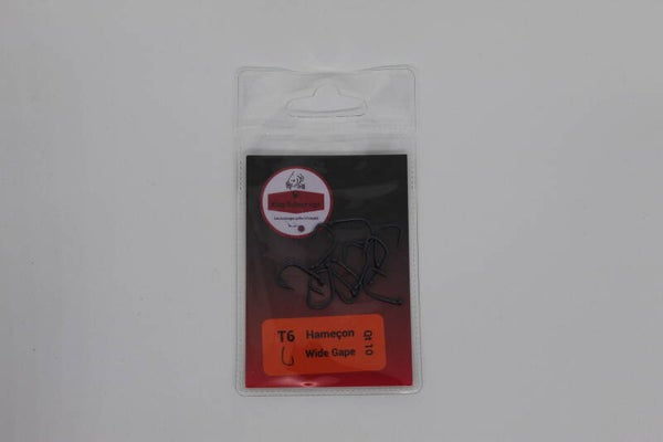 Hameçon Wide Gape Taille 6 – Hameçon Carpe Ultra Piquant pour Montages Carpistes