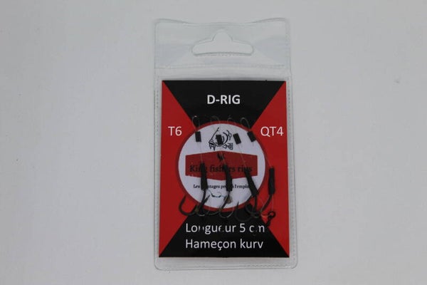 Spinner Rig avec Avançon Gainé – Montage Carpe Prêt à Pêcher