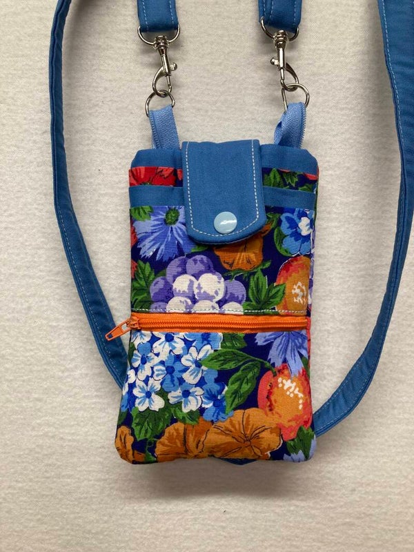 Floral cell Phone Wallet