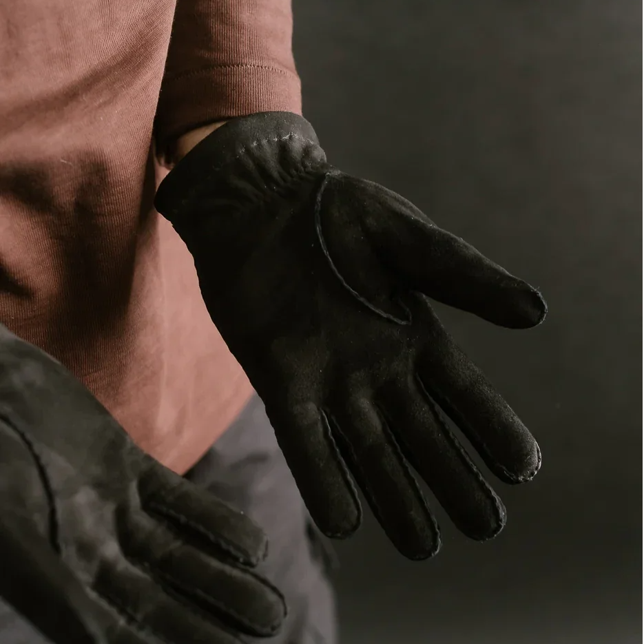 StitchGrip Leather Work Gloves