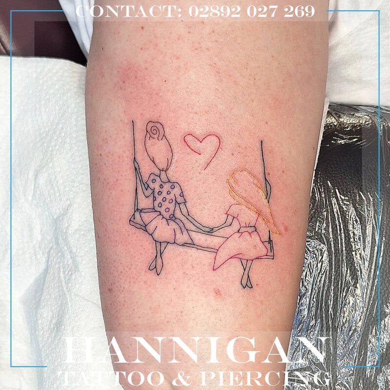 mum and daughter tattoo