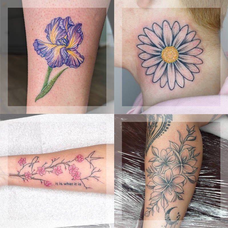 flower tattoos