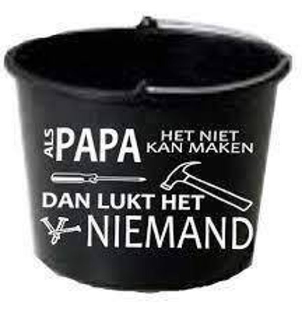 als ... het niet kan maken dan lukt niemand het emmer