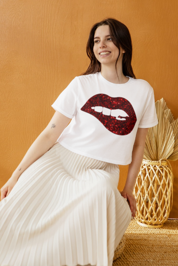 Lips t-shirt div varianten