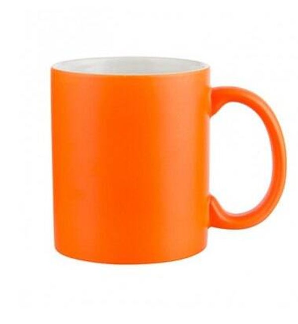 neon mok oranje